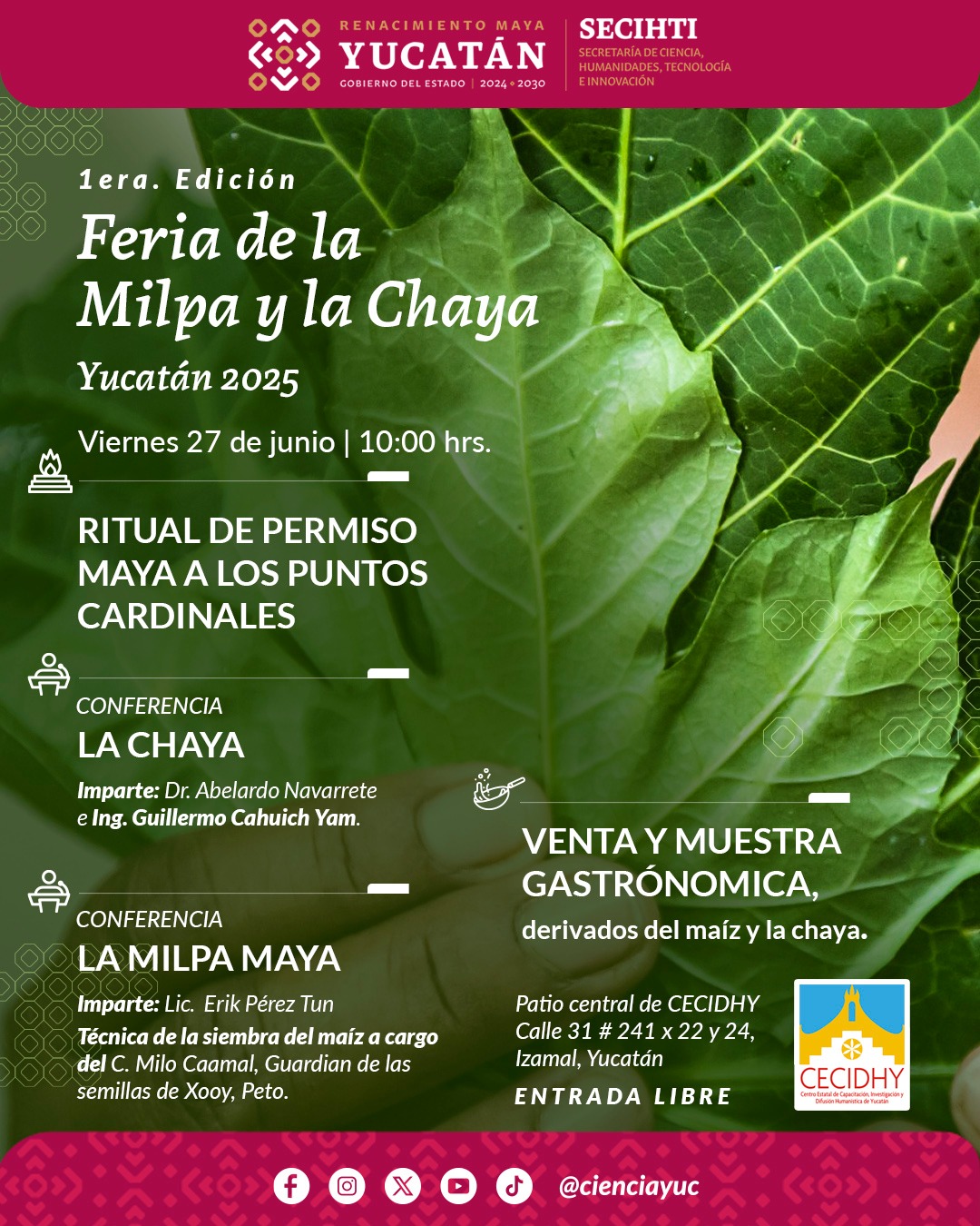 Feria de la milpa y la chaya