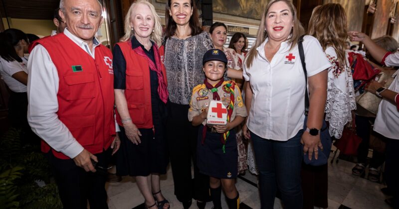 Donativo a la Cruz roja