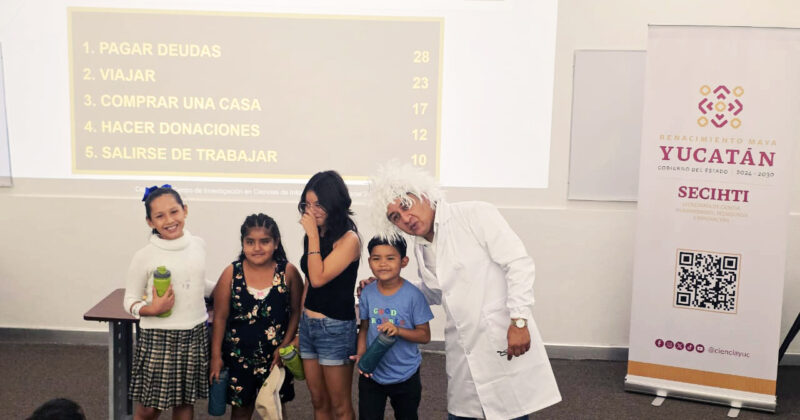 ¡Más niñas y niños se convierten en científicos por un día!