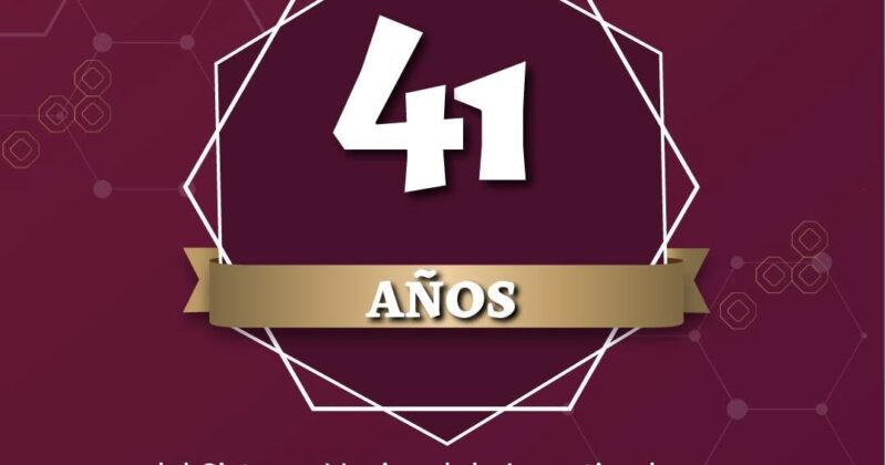 ¡41 años impulsando la ciencia en México!