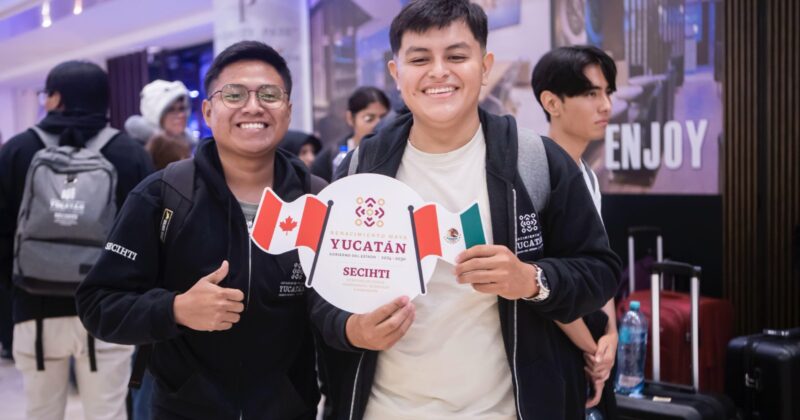 Más de 70 estudiantes yucatecos ya estudian en Canadá con respaldo del Gobierno del Estado