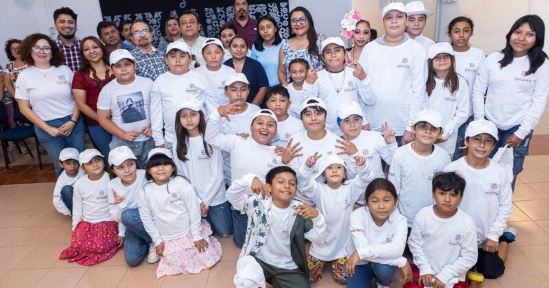 ¡Se cierra el telón de “Ki’ imak u yool paal” en el Cecidhy de #Izamal!