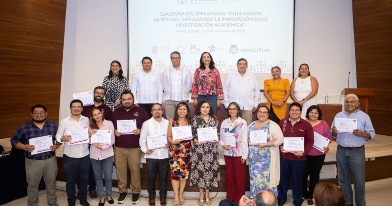 Concluye con éxito la primera generación del diplomado en IA del Gobierno del Estado 