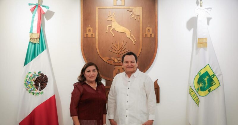 Gobernador Joaquín Díaz Mena da posesión a Mirna Manzanilla Romero como titular de Secihti