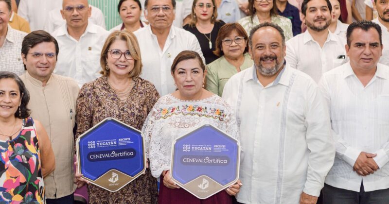 Secihti y Ceneval certificarán habilidades para ampliar oportunidades académicas y laborales en Yucatán