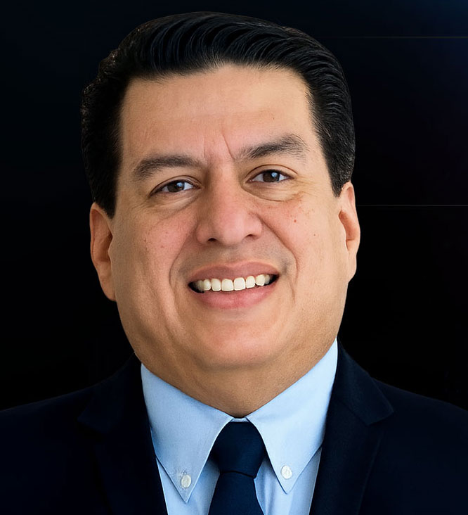 Retrato de Miguel Ángel Sanabria Plascencia